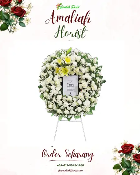 Krans Bunga Duka Segah